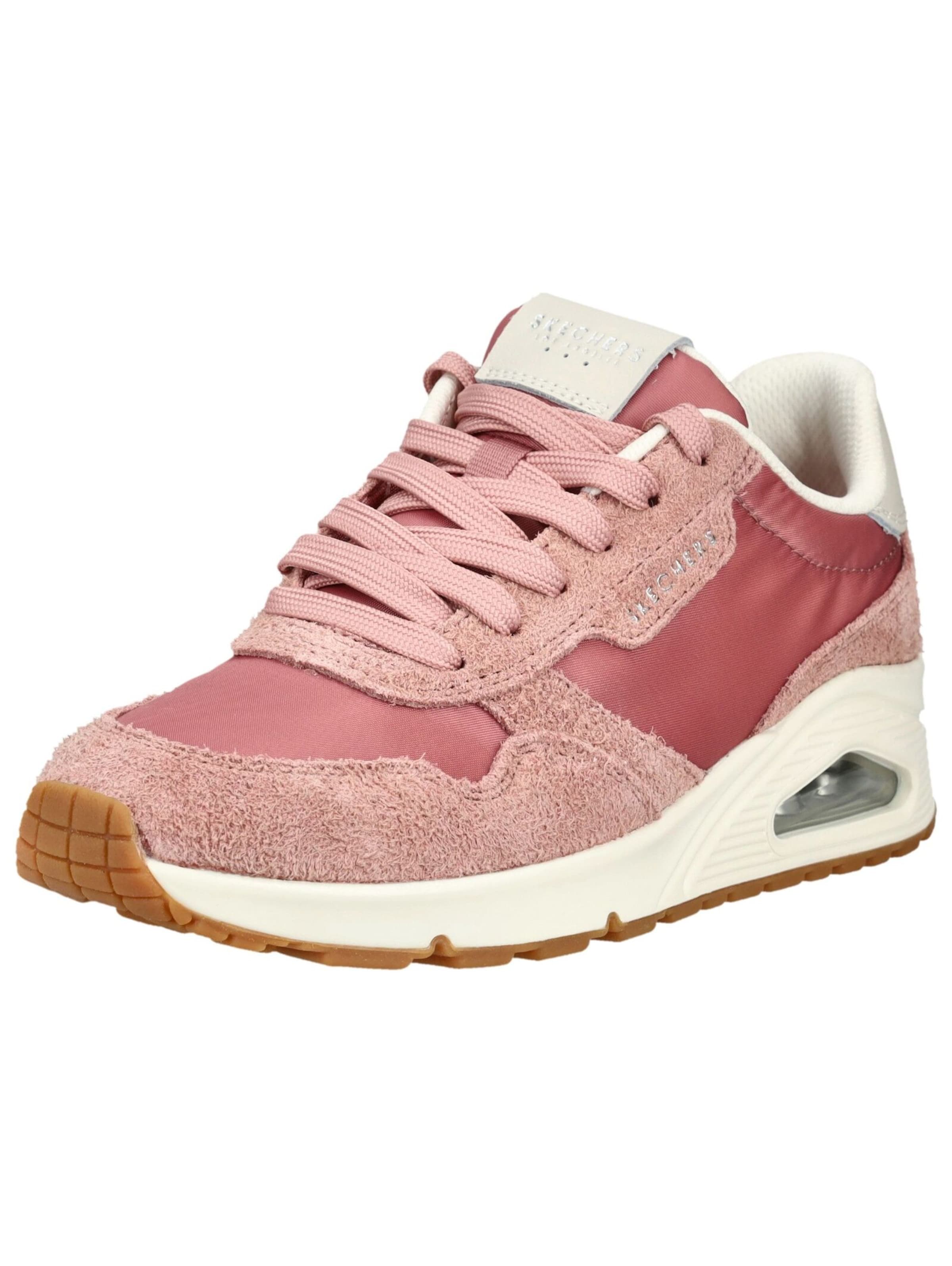 Sneaker bassa di SKECHERS in rosa: frontale
