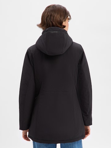 Parka mi-saison 'Navanuti' Ragwear en noir