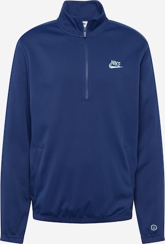Nike Sportswear Jopa na zadrgo | modra barva: sprednja stran