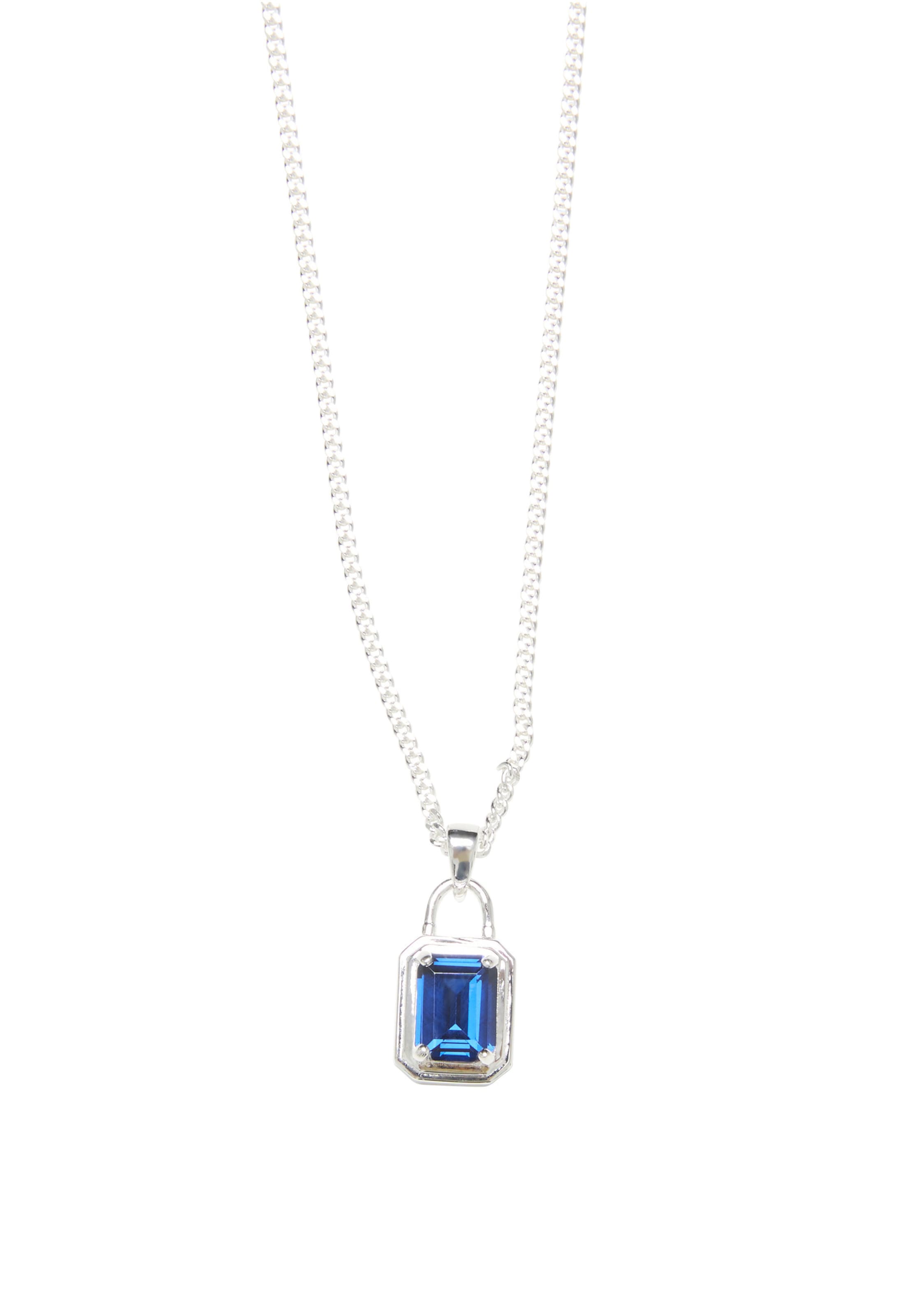 Commen Lines Necklace in Silver