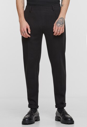 Urban Classics Slimfit Bukser i sort: forside