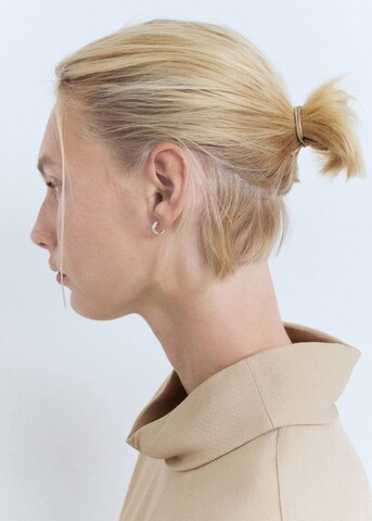 MANGO Shirt in Beige