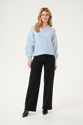 Kaffe Pullover in Blau