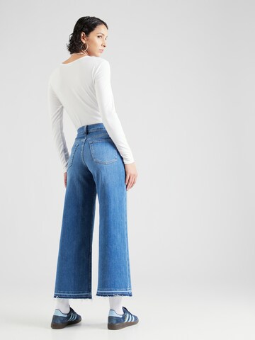 FRAME Wide Leg Jeans 'PIXIE' in Blau