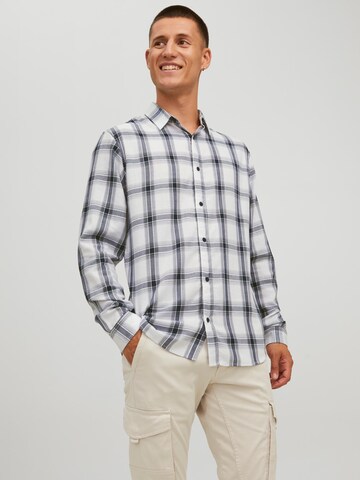 JACK & JONES Úzky strih Košeľa 'ORION' - Biela: predná strana