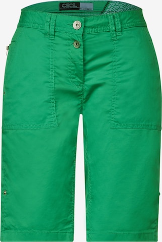CECIL - Pantalón 'New York' en verde: frente