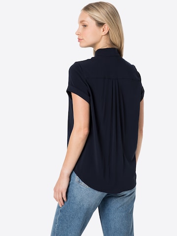 Samsøe Samsøe - Blusa 'MAJAN' em azul