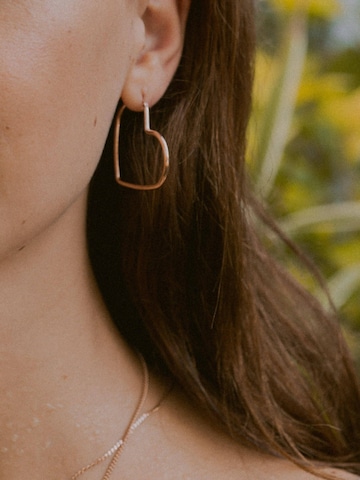 modabilé Earrings 'HEART' in Gold