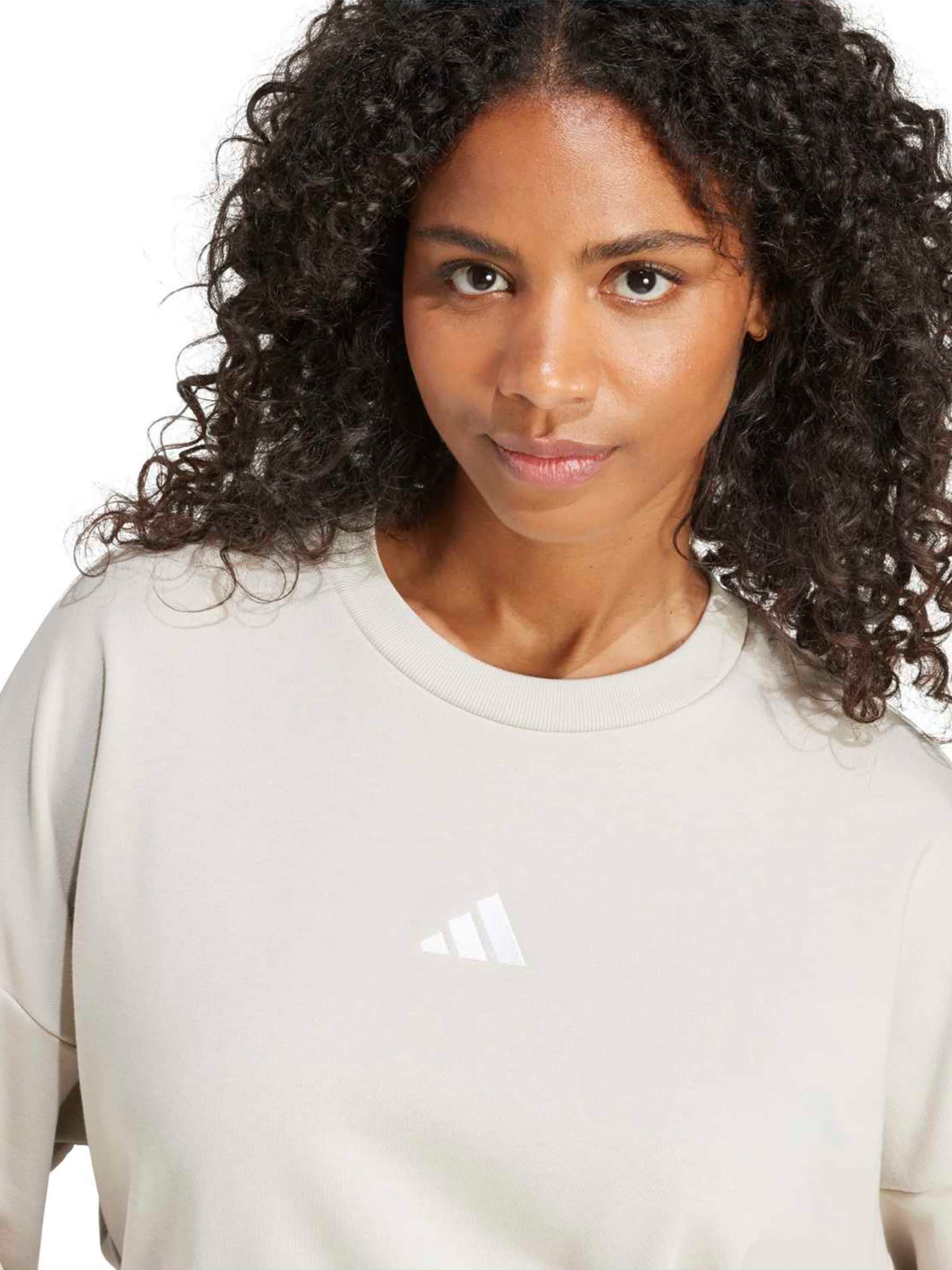 ADIDAS SPORTSWEAR Športna majica 'Essentials' | bež barva