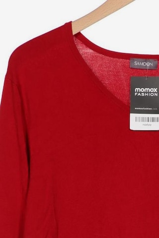 SAMOON Pullover L in Rot