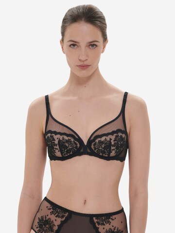 Simone Perele T-shirt Bra 'Intrigue' in Black