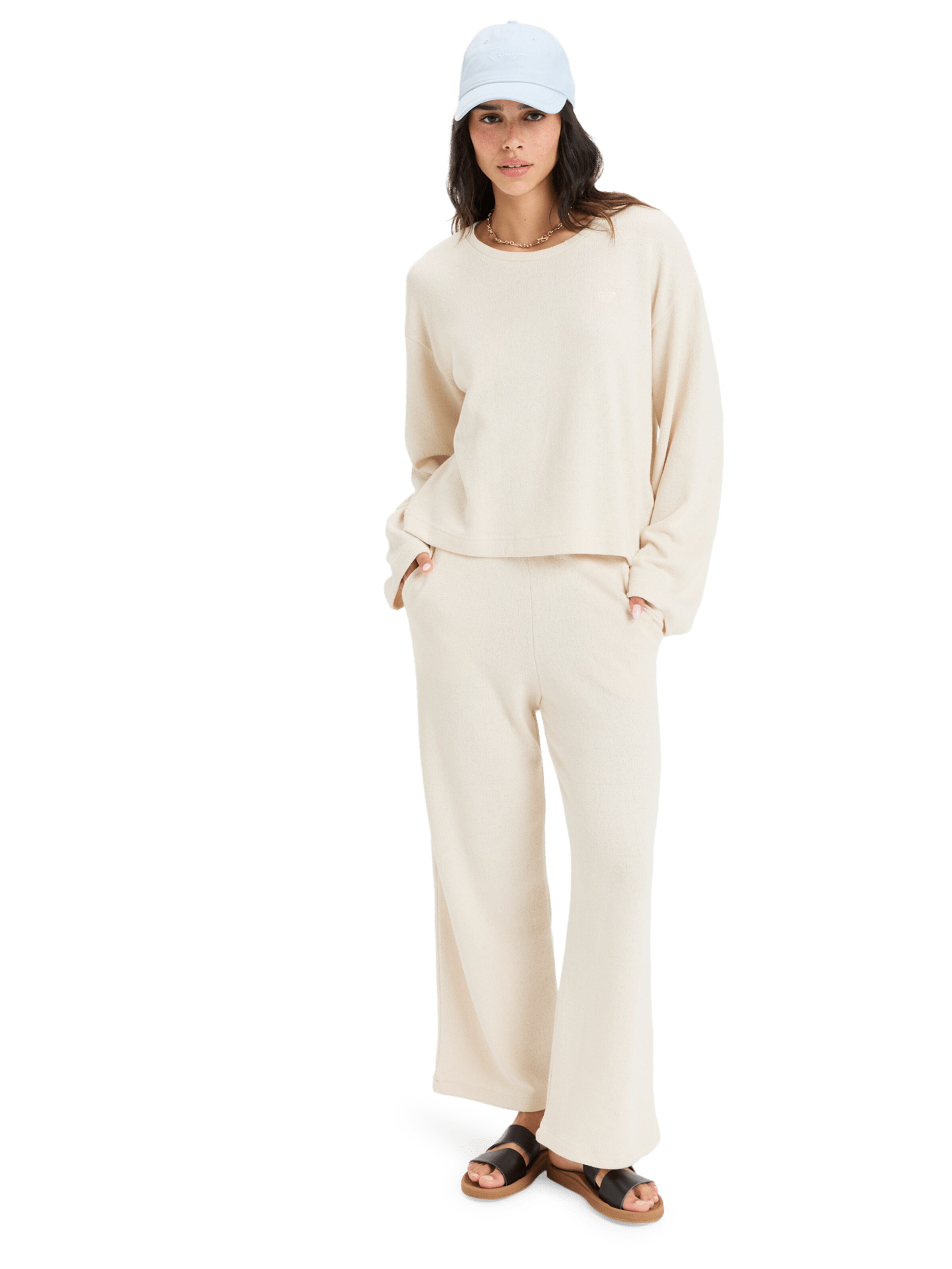 ROXY Pullover 'Stay' in Beige