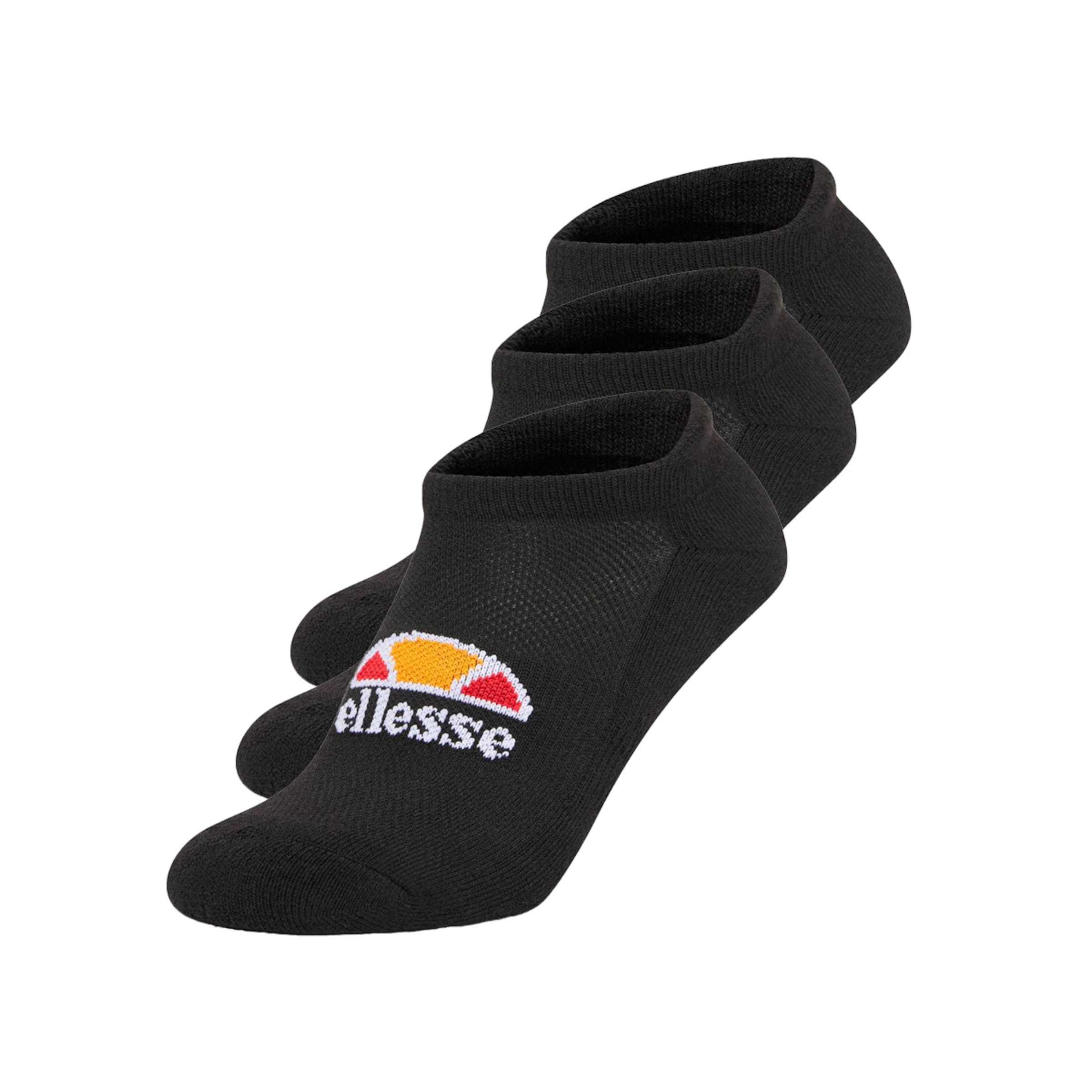 ELLESSE Calcetines deportivos 'Rebi' en naranja / rojo / negro / blanco, Vista del producto
