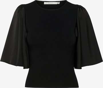 GestuzBluza 'NOOS' - crna boja: prednji dio