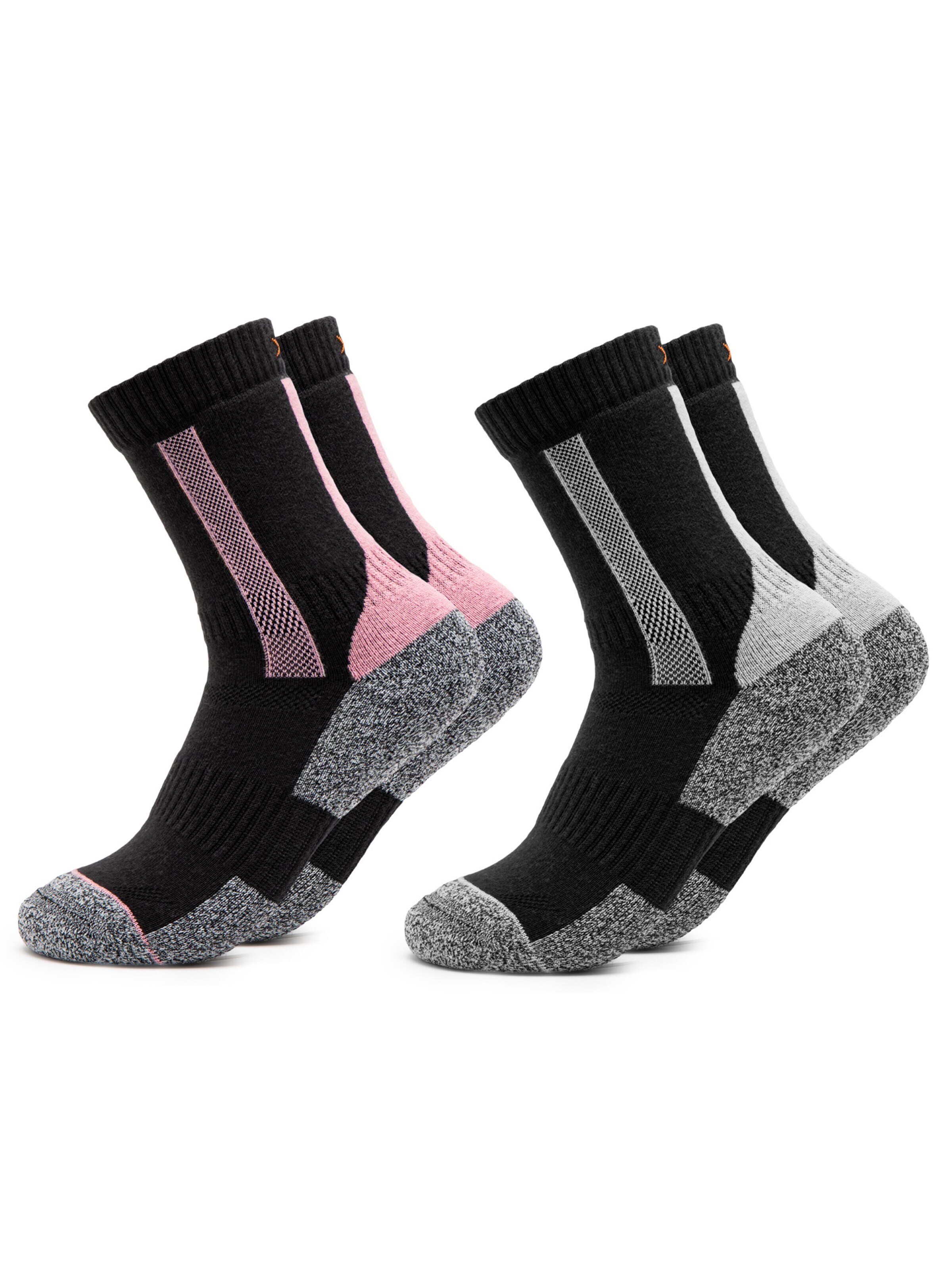 Occulto Sportsocken 'Gerlinde' in Schwarz: Vorderseite