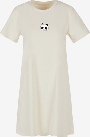 F4NT4STIC Dress 'Tao Tao Heroes of Childhood' in Beige: front