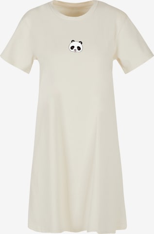 F4NT4STIC Jurk 'Tao Tao Heroes of Childhood' in Beige: voorkant