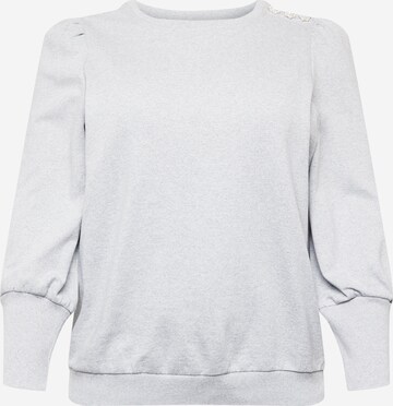 Dorothy Perkins Curve Sweatshirt in Grey: front