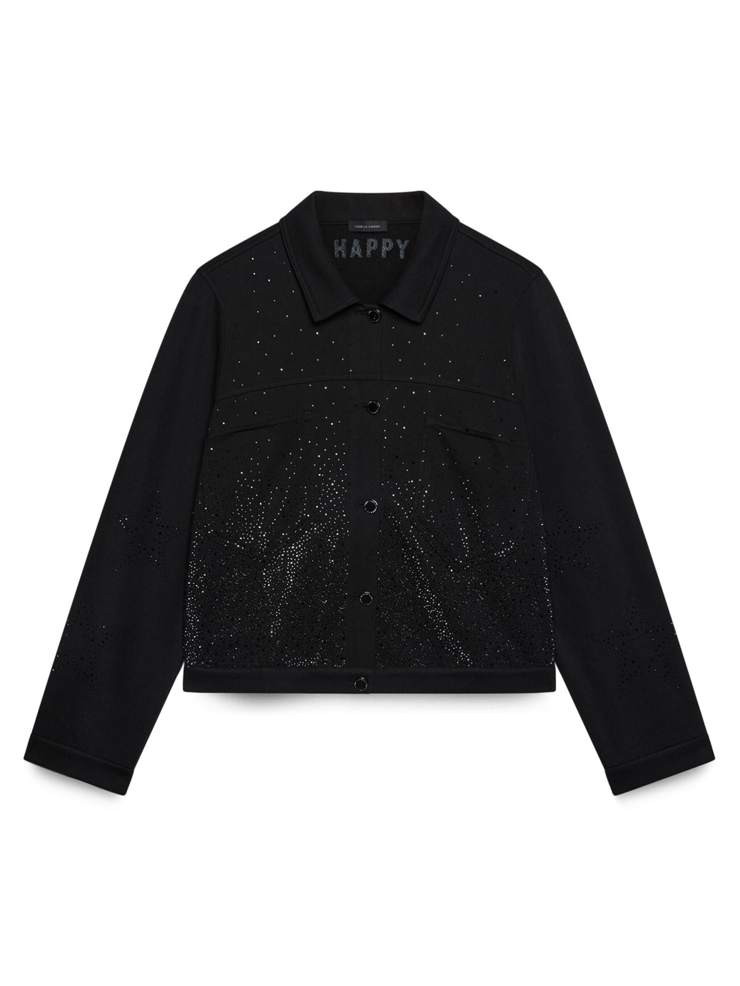 Fiorella Rubino Sweat jacket in Black