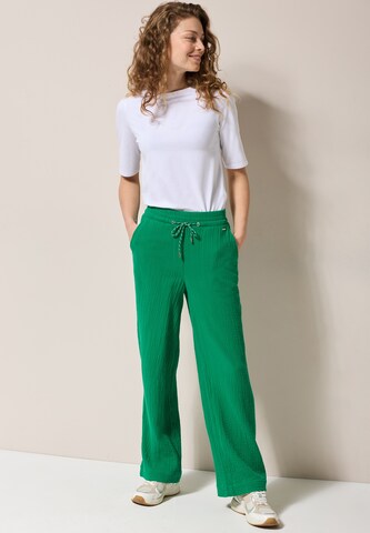 CECIL Loosefit Hose in Grün