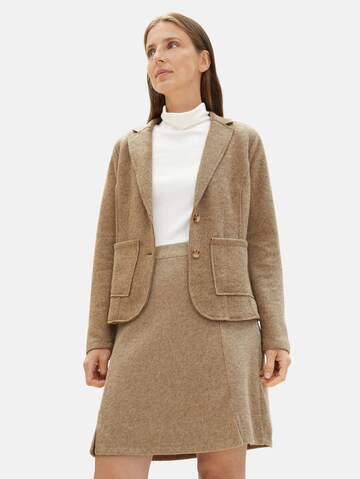 TOM TAILOR Blazer in Beige