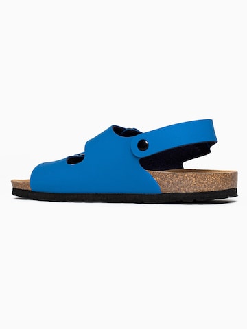 Sandales Bayton en bleu