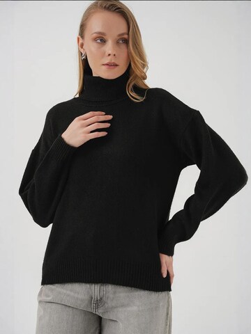 Bigdart Sweater in Black: front