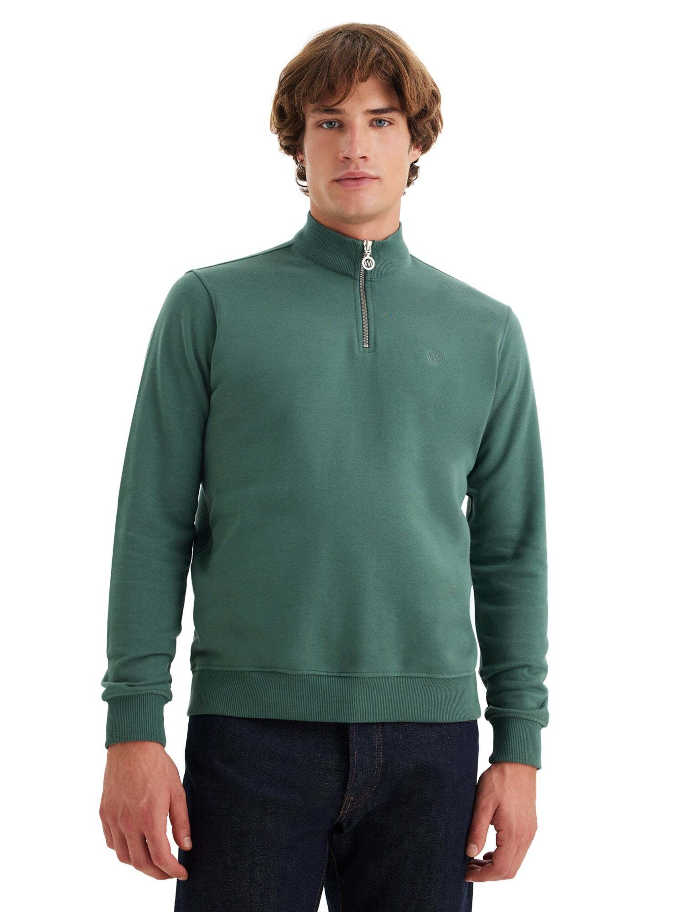 WESTMARK LONDON Sweatshirt 'CORE' i grøn: forside
