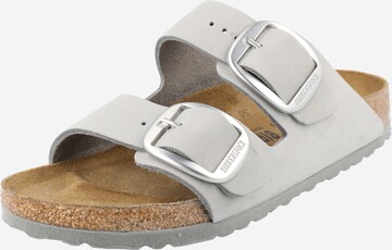 BIRKENSTOCK Pantofle 'Arizona Big Buckle' – šedá: přední strana