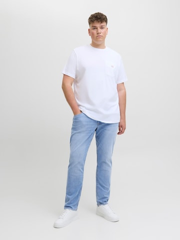 JACK & JONESSlimfit Traperice 'JJIGlenn JJOriginal' - plava boja