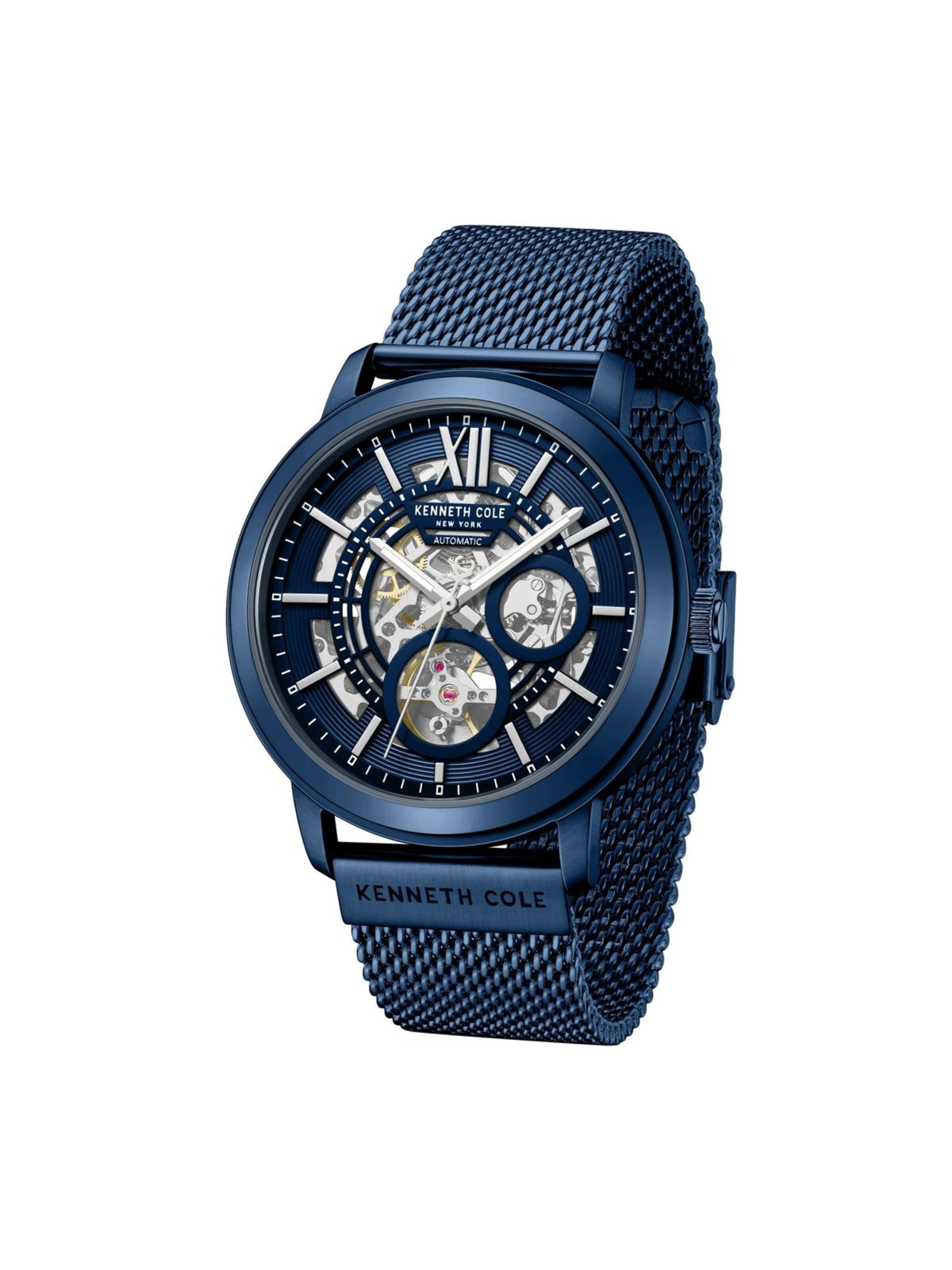Kenneth Cole Analog Watch 'Pacific' in Blue