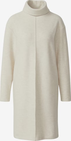 s.Oliver Gebreide jurk in Beige: voorkant