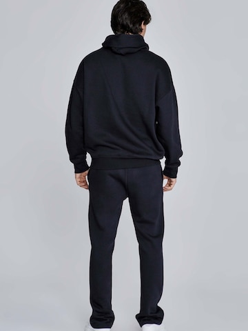 SikSilk Tracksuit 'Hoodie and Joggers Set' in Black