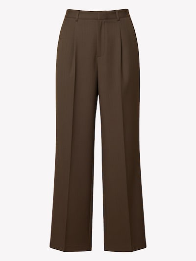 Honnête Atelier Pants 'Isaline' in Dark brown, Item view
