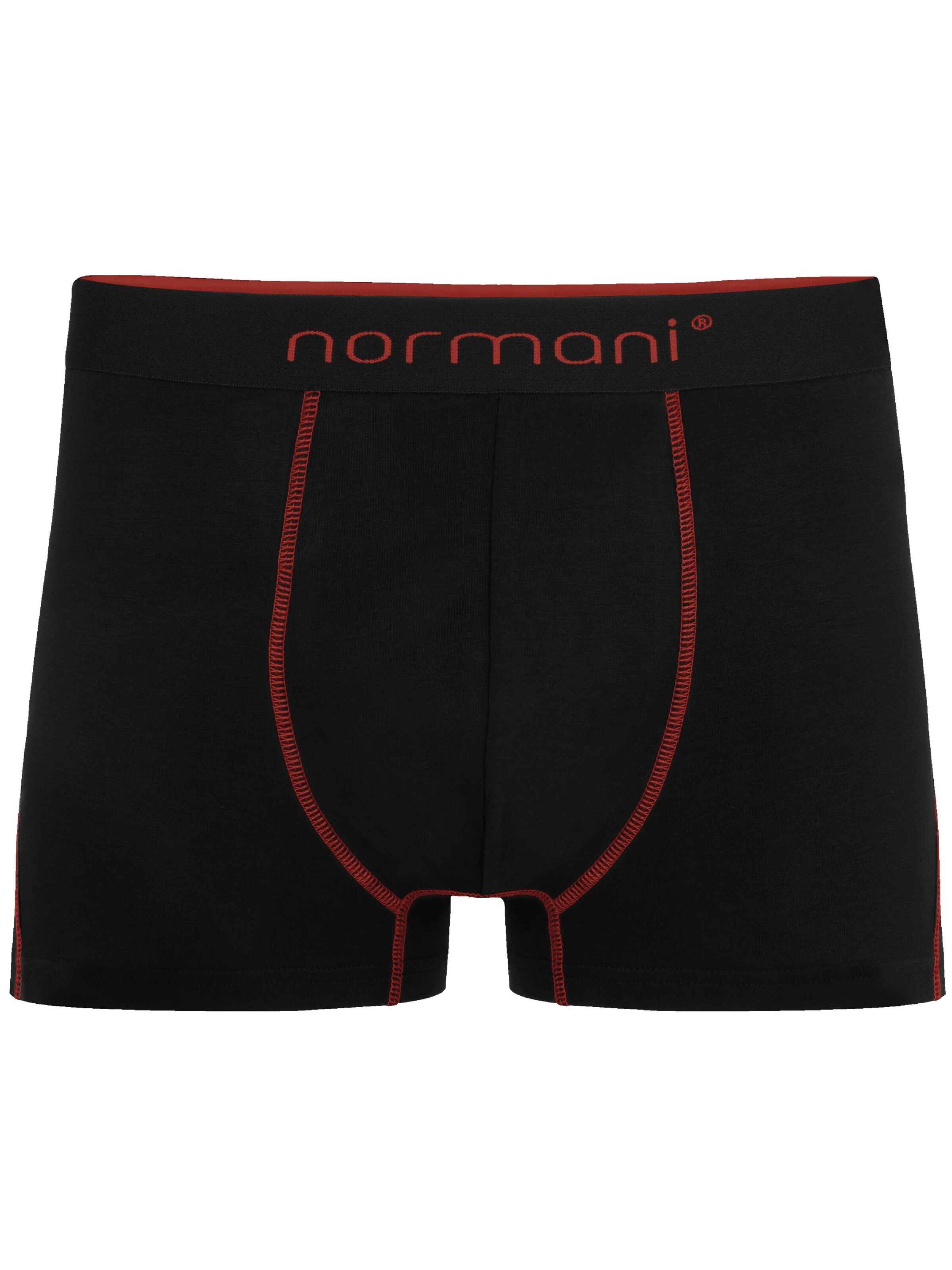 Boxers normani en noir : devant