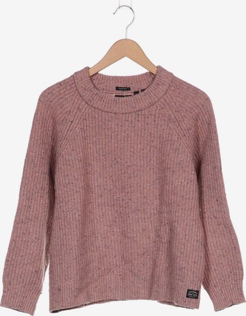 Superdry Sweater & Cardigan in L in Pink: front