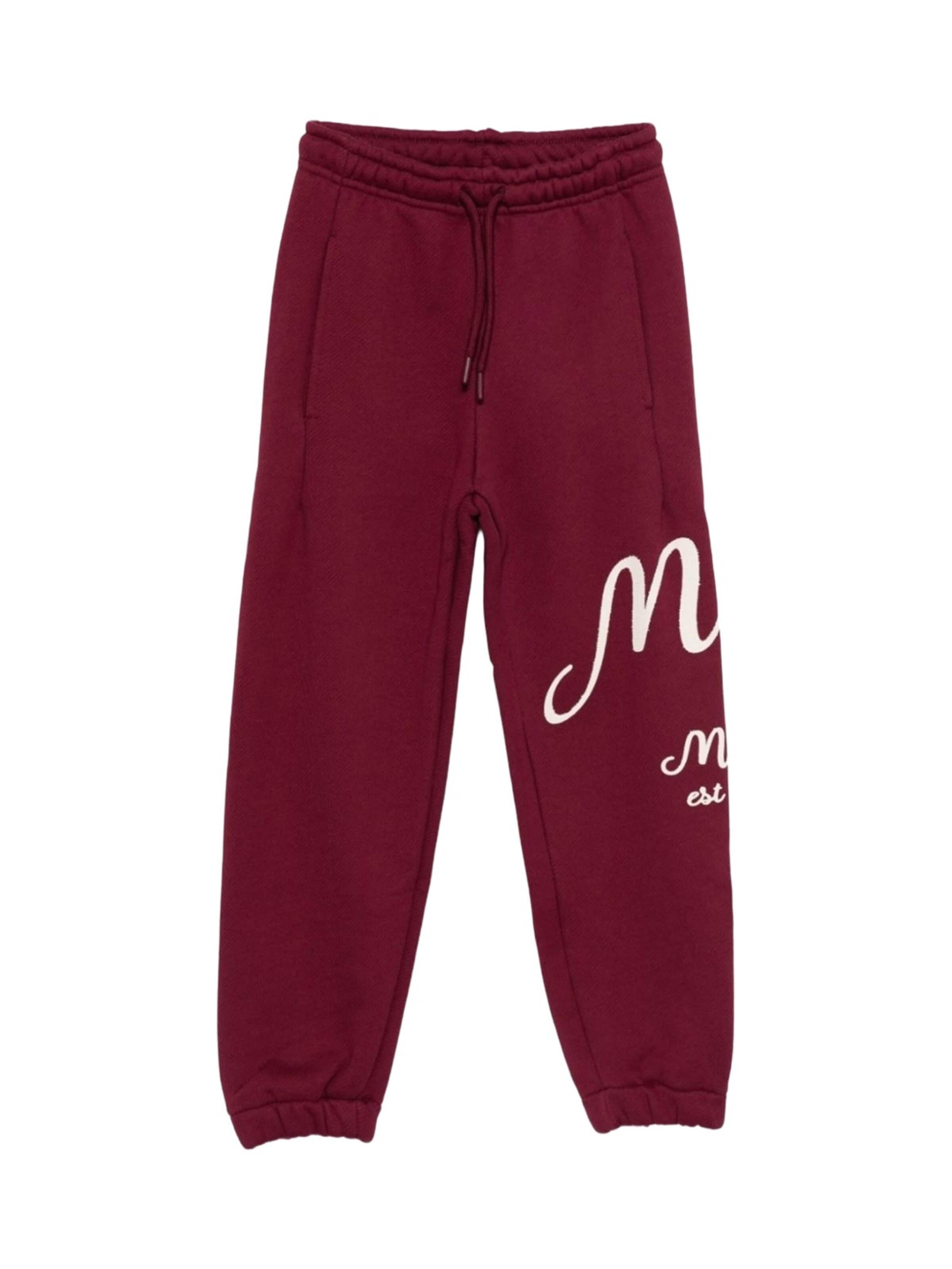 MSGM - regular Pantalón en rojo: frente