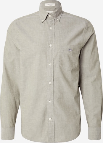 Chemise GANT en vert : devant