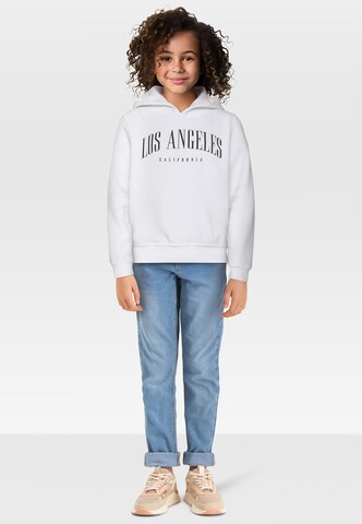 Felpa 'Los Angeles & New York' di Urban Classics in nero