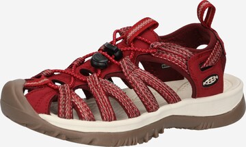 KEEN Sandals in Red: front