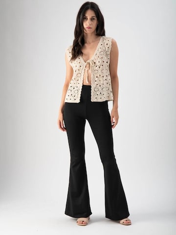 MND Väst 'Crochy' i beige