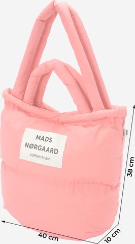 rozā MADS NORGAARD COPENHAGEN "Shopper" tipa soma