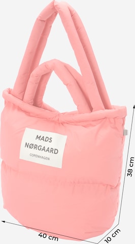 MADS NORGAARD COPENHAGEN "Чанта тип ""Shopper""" в розово