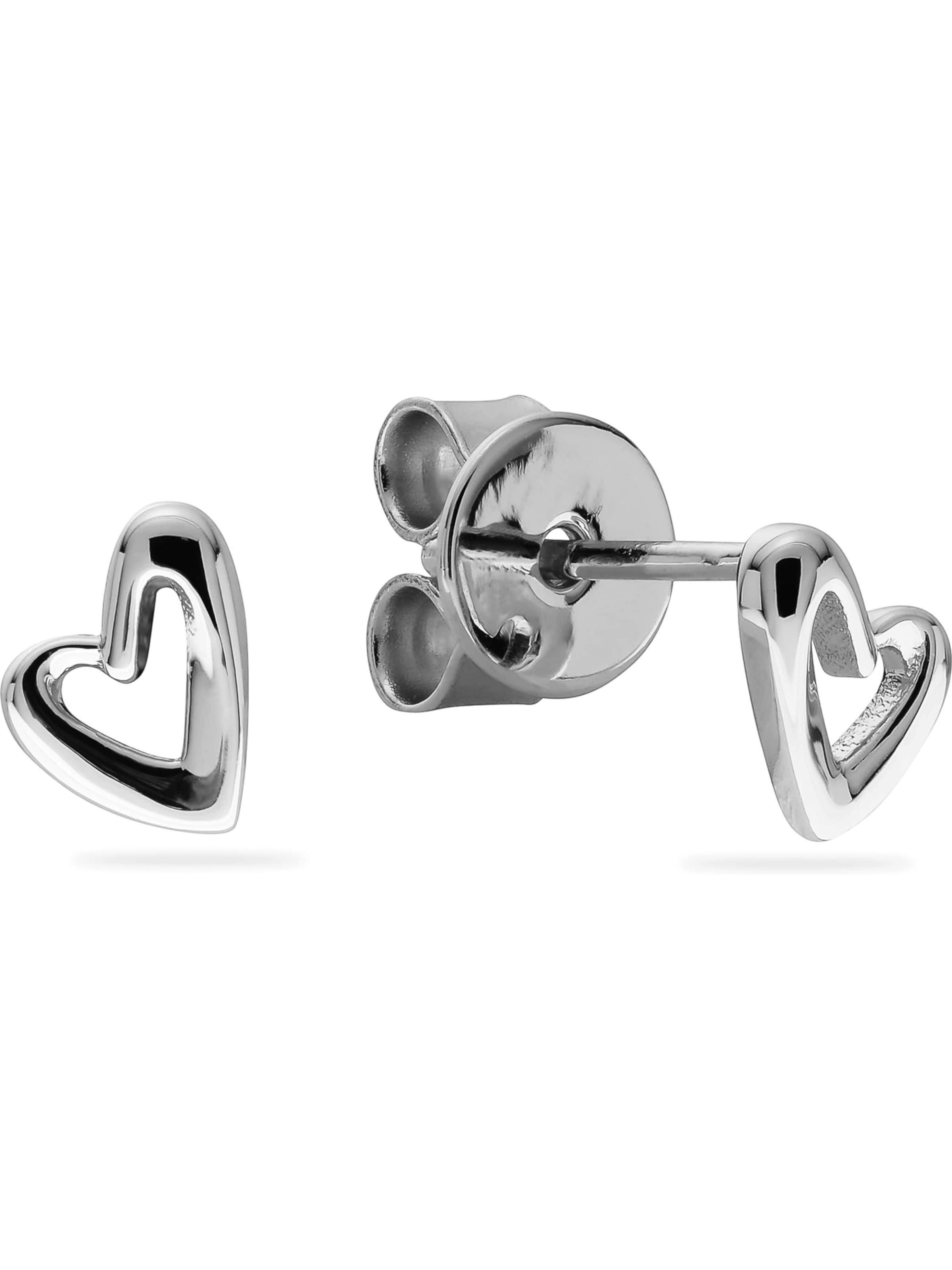 JETTE Ohrringe in Silber: Vorderseite