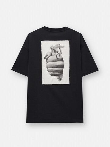 Pull&Bear T-shirt i svart