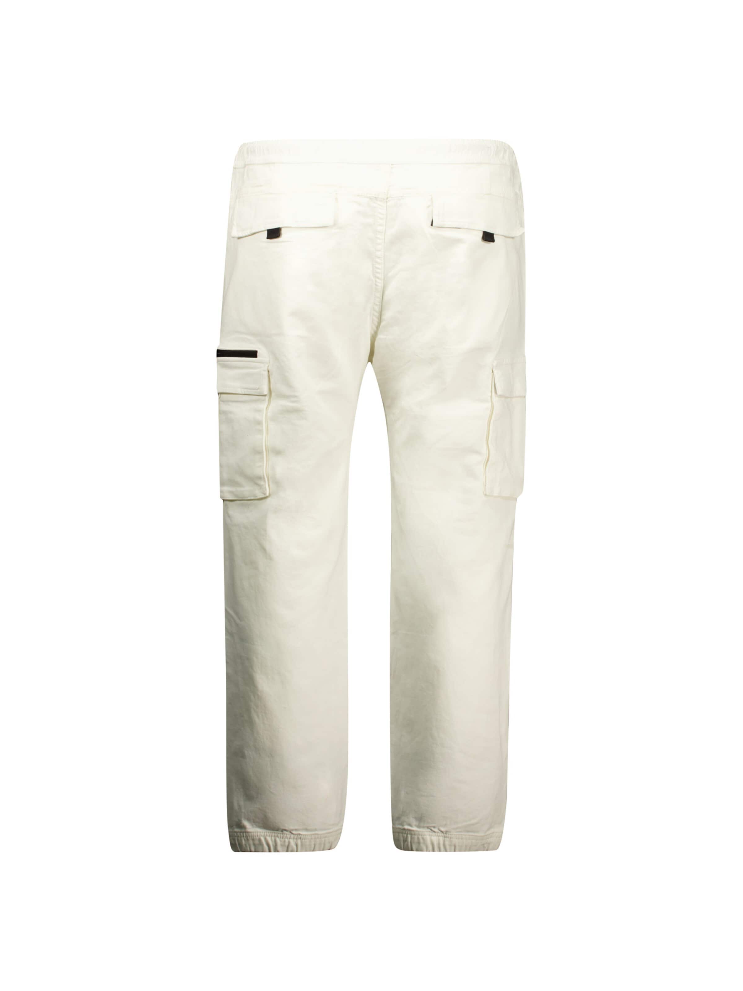 Regular Pantalon Deeluxe en blanc