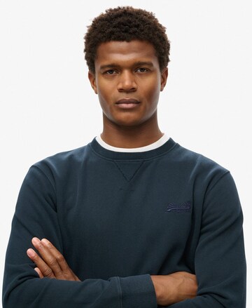 Superdry Sweatshirt 'Essential' in Blue