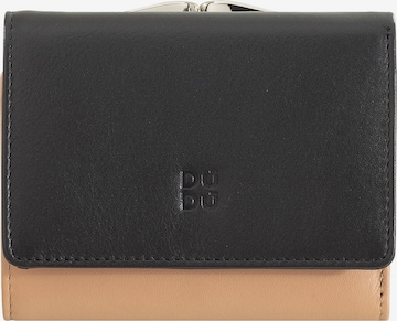 DuDu Wallet 'Corsica' in Black: front