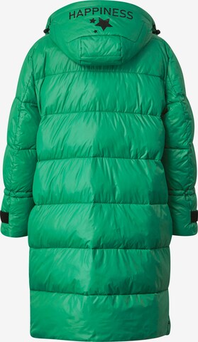 Angel of Style Winter Coat in Green