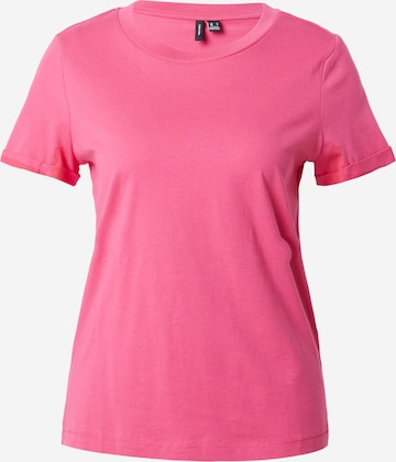 T-shirt 'PAULA' VERO MODA en rose : devant